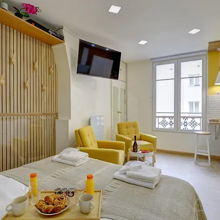 Апартаменты 408 Montorgueil - Superbe A Париж